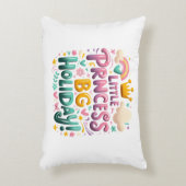 Children's Pillow with a funny inscription Accent Kussen (Voorkant(Verticaal))