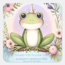 Children's Princess Frog Leuk Verjaardagsfeest