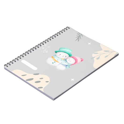 Children's Spiral Notitieboek voor wintercreativit (Linkerzijde)