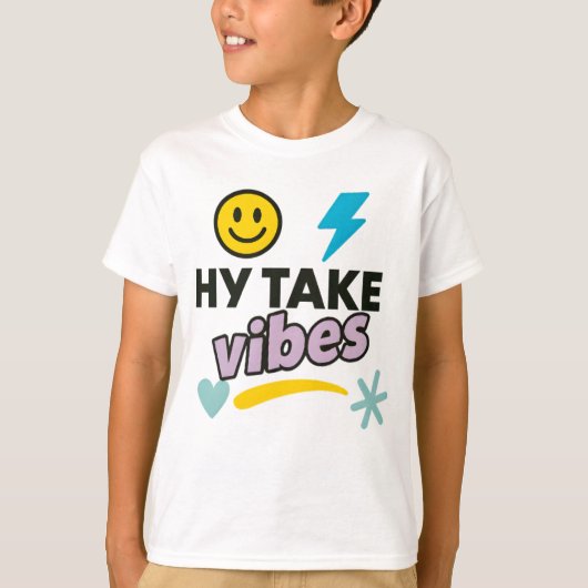 Children's T-shirt with Ukrainian inscription (Voorkant)
