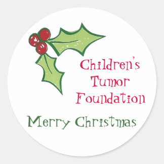 Children's Tumor Foundation Christ... - Gepersonal Ronde Sticker