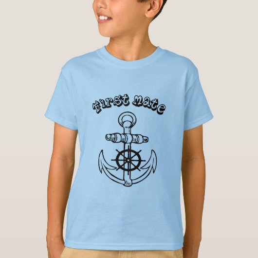 Childs First Mate T-Shirt (Voorkant)