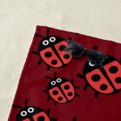 Childs lieveheersbeestje strandlaken (In situ)