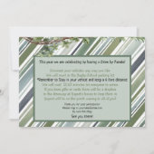 Childs Safari Happy Birthday Parade Kaart (Achterkant)