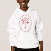 Child's Simon's Rock Seal Pullover Hoodie in het r (Voorkant)