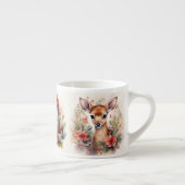 Child's Tiny Tea Cup 3 Schattigee Baby Dieren Naam Espresso Kop (Rechts)