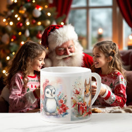 Child's Tiny Tea Cup 3 Schattigee Baby Dieren Naam Espresso Kop