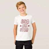 CHILDS USA ALL-STAR T-SHIRT (Voorkant volledig)