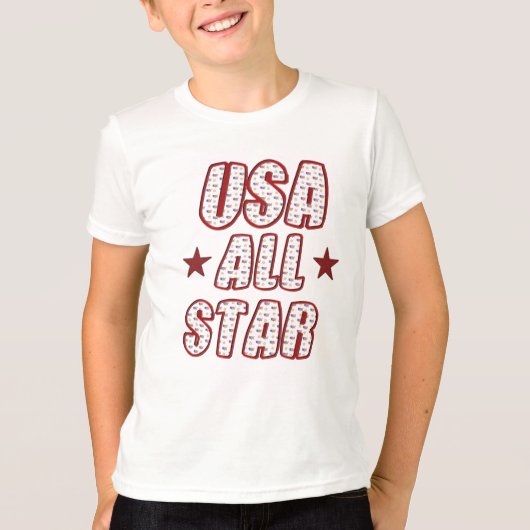 CHILDS USA ALL-STAR T-SHIRT (Voorkant)