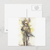 childsolider briefkaart (Voorkant / Achterkant)