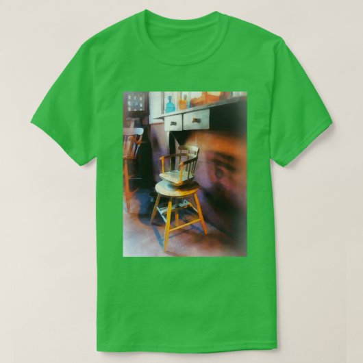  Childx27s Barber Stoel T-shirt (Design voorkant)