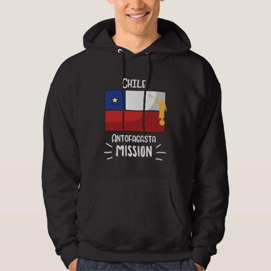 Chile Antofagasta Mormon LDS Mission Missionary Hoodie (Voorkant)