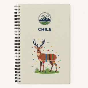 Chile Erfgoed & Huemul Hert Fotoarchief Journaal Notitieboek