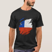 Chile Flag Chilean Pride Chile T-shirt (Voorkant)