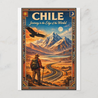 CHILE – Journey to the Edge of the World Briefkaart