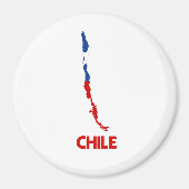 CHILE MAP MAGNEET (Voorkant)