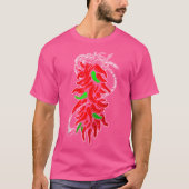 Chile Pepper Ristra T-shirt (Voorkant)