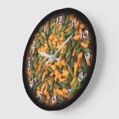 Chile Peppers - Turn Back the Time Backwards Clock Grote Klok (Hoek)