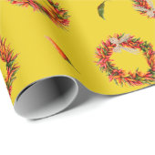 Chile Ristra Wreaths and Peppers All-Over Pattern  Cadeaupapier (Rol Hoek)