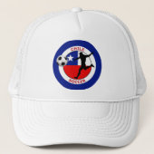CHILE SOCCER TRUCKER PET (Voorkant)