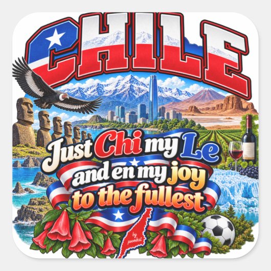 Chile sticker (Voorkant)