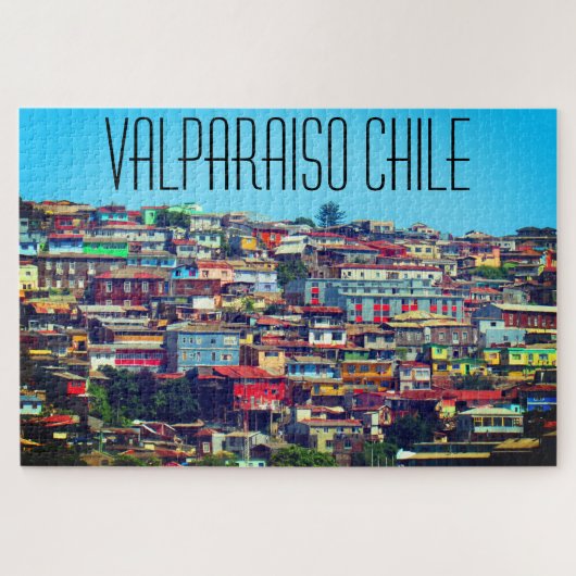 chile valparaiso legpuzzel (Horizontaal)