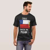 Chile Vina del Mar Mormon LDS Mission Missionary T-shirt (Voorkant volledig)
