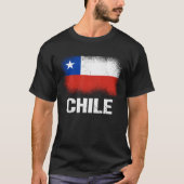 Chilean Flag Chile T-shirt (Voorkant)