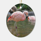 Chilean Flamingo Keramisch Ornament (Links)