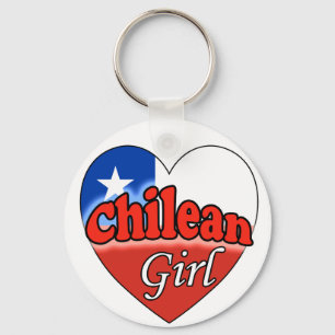 Chilean Girl Sleutelhanger