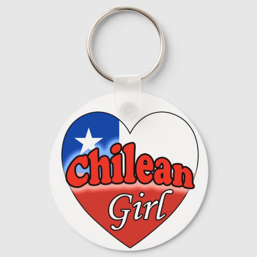 Chilean Girl Sleutelhanger (Voorkant)