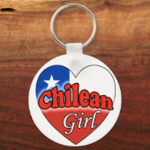 Chilean Girl Sleutelhanger (Voorkant)