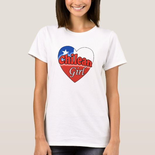 Chilean Girl T-shirt (Voorkant)