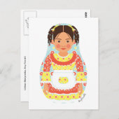 Chilean Matryoshka Briefkaart (Voorkant / Achterkant)