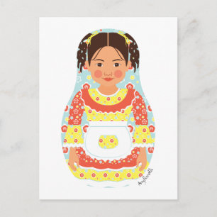 Chilean Matryoshka Briefkaart