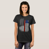 Chileens-Amerikaanse hispanische erfgoedmaand Chil T-shirt (Voorkant volledig)