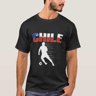 Chileens voetbalshirt Ondersteun het Chileense voe T-shirt
