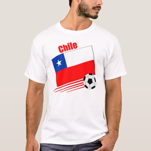 Chileens voetbalteam t-shirt (Voorkant)
