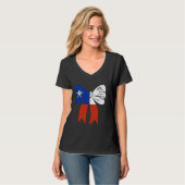 Chileense Coquette Bow Schattige sierlijk lint Chi T-shirt (Voorkant volledig)