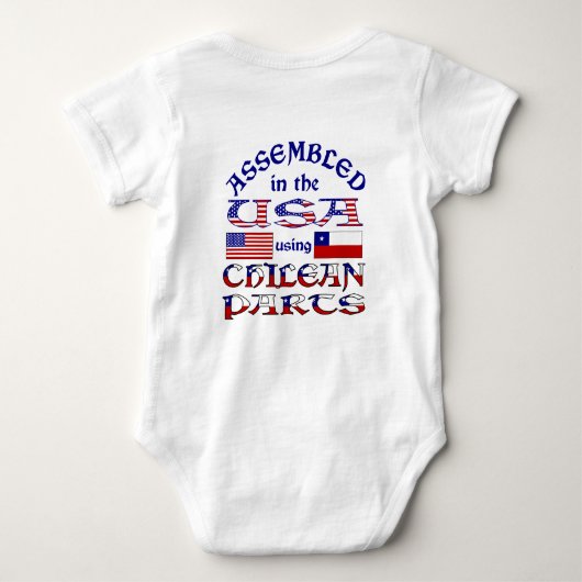 Chileense delen 2 romper (Achterkant)