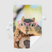 Chileense eekhoorn golfhanddoek (Insitu)