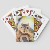 Chileense eekhoorn pokerkaarten (Achterkant)