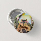 Chileense eekhoorn ronde button 3,2 cm (Voorkant /achterkant)