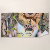 Chileense eekhoorn strandlaken (Voorkant)