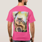 Chileense eekhoorn t-shirt (Achterkant)