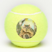 Chileense eekhoorn tennisballen (Achterkant)