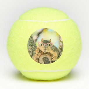 Chileense eekhoorn tennisballen