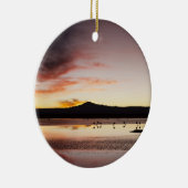 Chileense Flamingo Keramisch Ornament (Rechts)