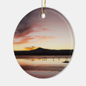 Chileense Flamingo Keramisch Ornament (Links)