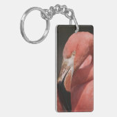 Chileense flamingo, Phoenicopterus chilensis Sleutelhanger (Voorkant Links)